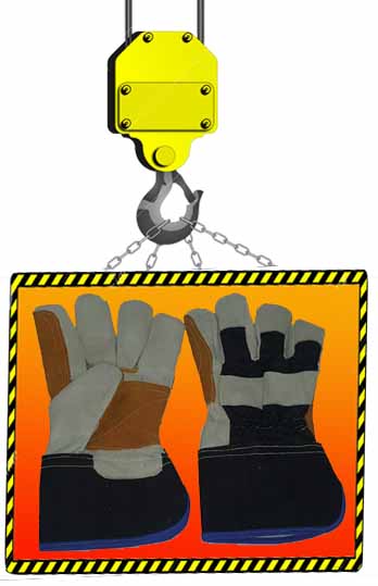 
G013 - 
industrial gloves leather (thick) 