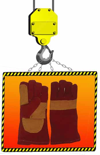 
G014 - 
Welding leather gloves 35 cm 