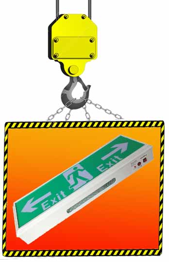 
T009 - 
Emergency exit panel Light 