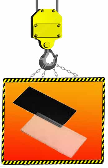 

GL008 - 
Glass for welding mask
